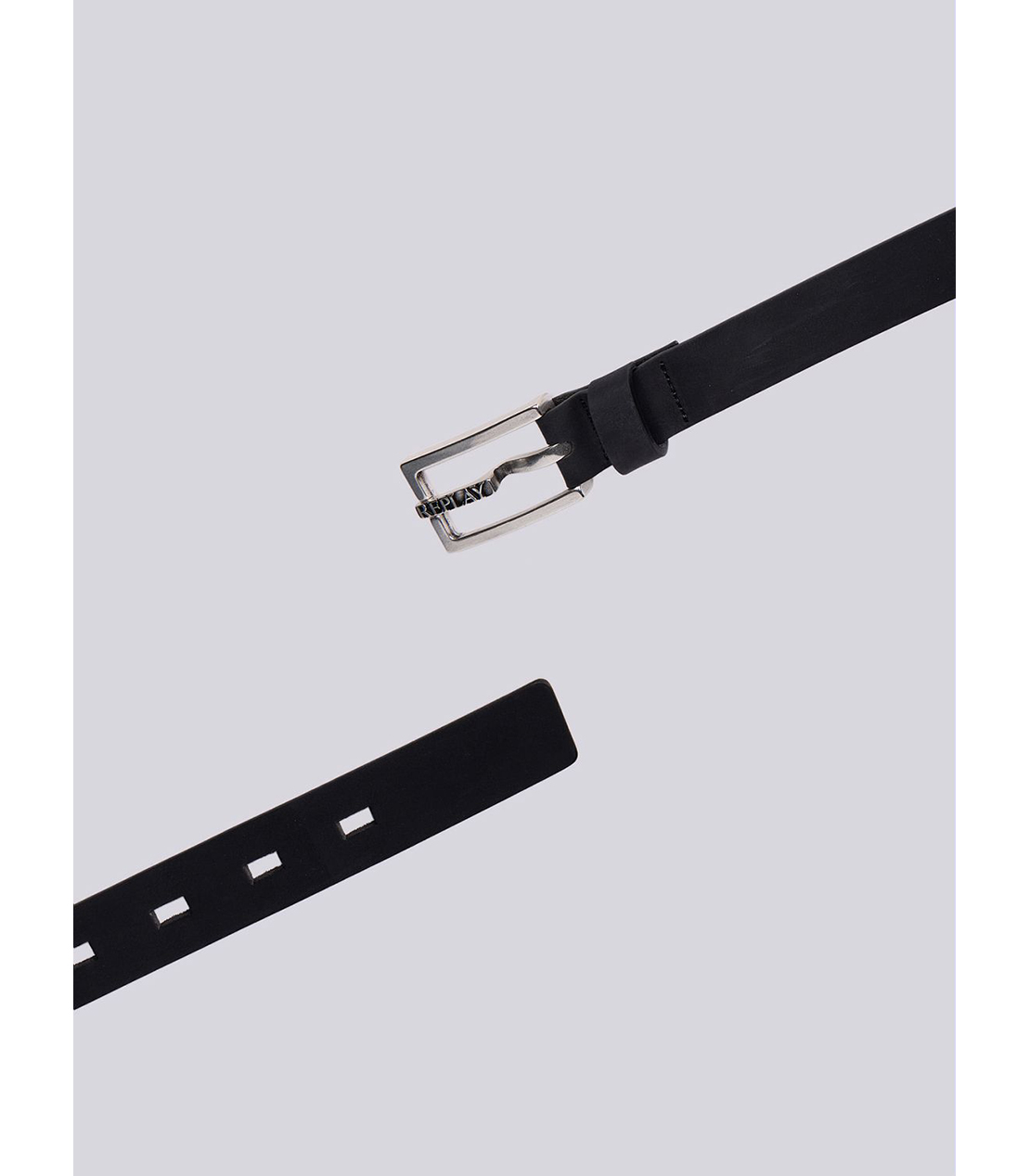 LOGOプロング レザーベルト 詳細画像 ブラック 2